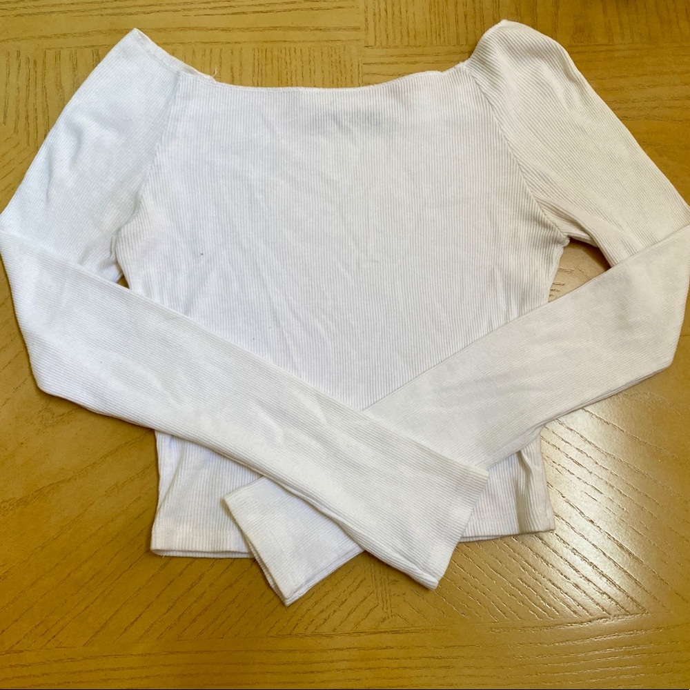 Brandy Melville White Long Sleeve